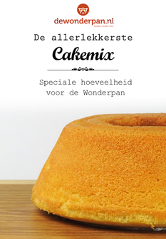 Bakmix - Cakemix - 690 gram - voor de Wonderpan