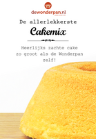 Bakmix voor de Wonderpan - Cakemix - 690 gram